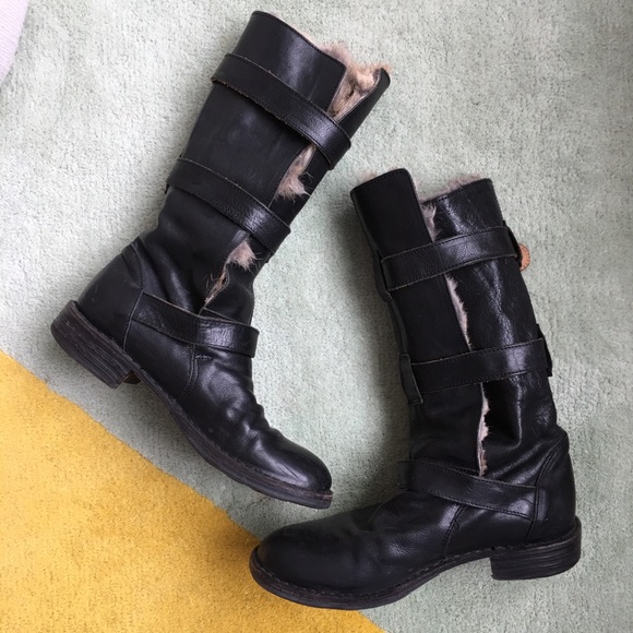 [Fiorentini + Baker] Fur Lined Mid Calf Boots - Picture 2 of 7